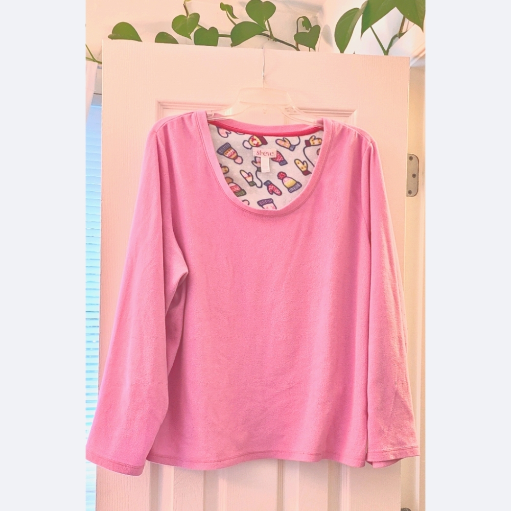 XL Fleece PJ Top